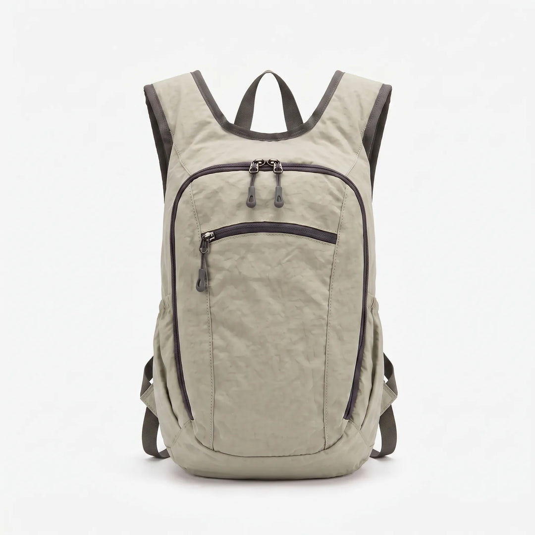 Essential outdoor gear: a lightweight travel backpack & foldable daypack for active lifestyles.