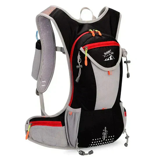 Robust unisex outdoor backpack, waterproof and lightweight. Great for everyday carry, school, and spontaneous adventures.