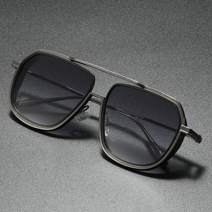 High-fashion luxury unisex sunglasses, designed with elegant frames and UV400 protection for superior eye care.