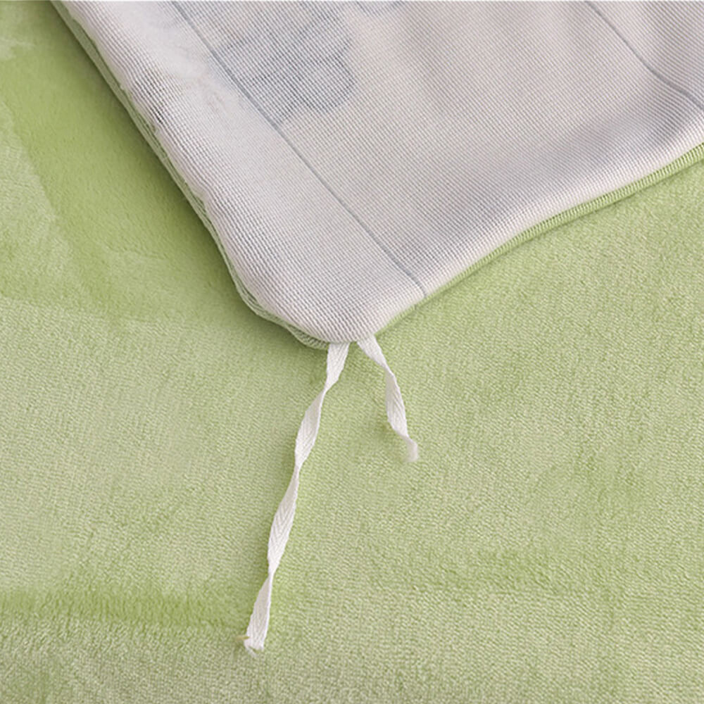 Elegant fleece sheet set, super soft and warm, perfect for a cozy winter bedroom aesthetic