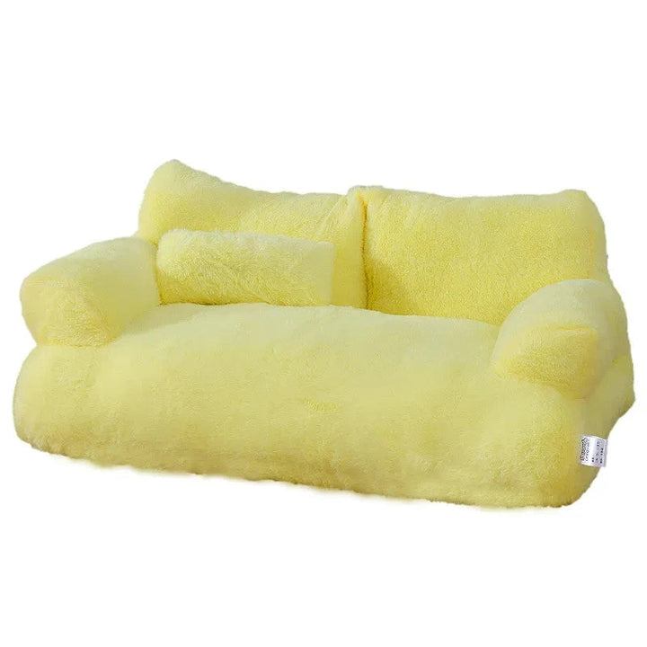 Anti-slip luxury dog bed/cat bed, a plush sofa type, perfect pet furniture for deep sleep