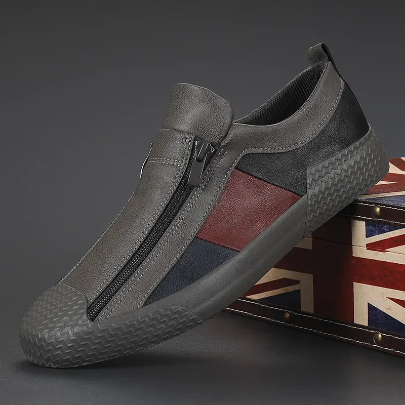Modern Milano zip sneakers for unisex, featuring a sleek design and comfortable fit, great for fashion-forward looks.