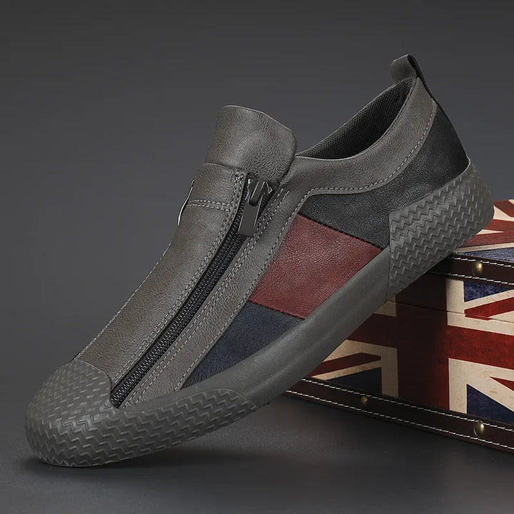 Modern Milano zip sneakers for unisex, featuring a sleek design and comfortable fit, great for fashion-forward looks.