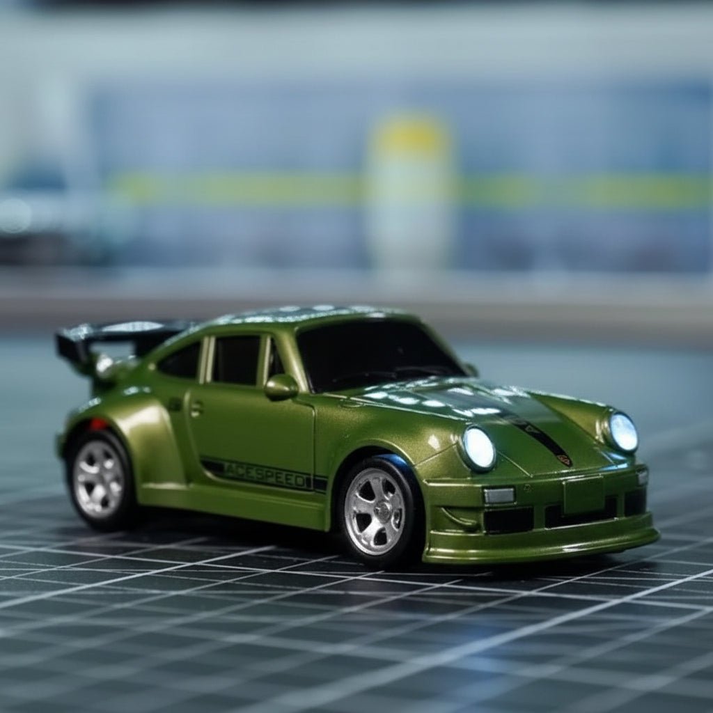 Unisex Mini 4WD RC drift racing car. Remote control toy for exciting indoor & outdoor fun.