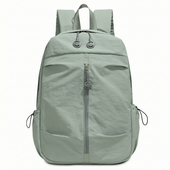 Versatile minimalist everyday backpack, clean design, suitable for school, work, and travel.