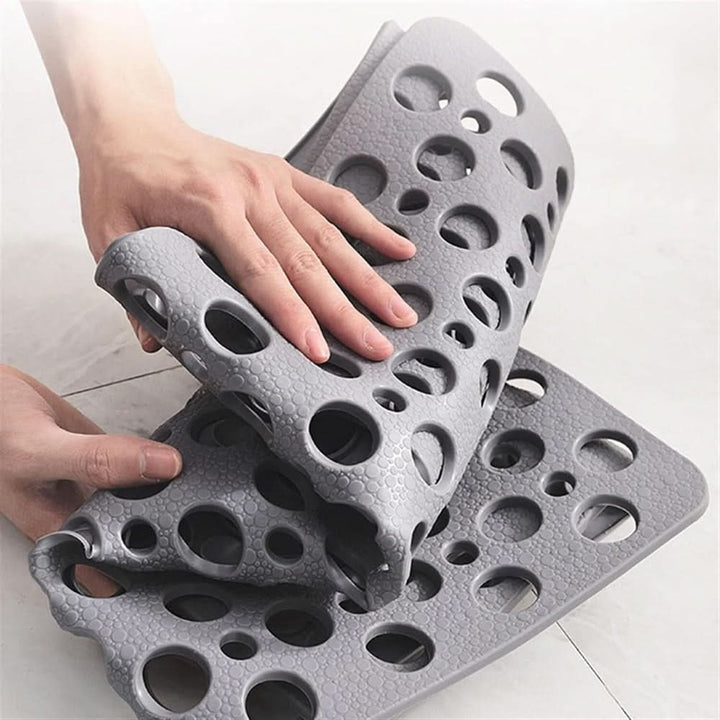 Easy clean non-slip mat for shower & bath, providing excellent home safety and peace of mind.