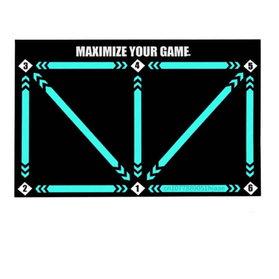 Enhance soccer skills: Non-slip training mat designed for superior ball control, coordination, and footwork.