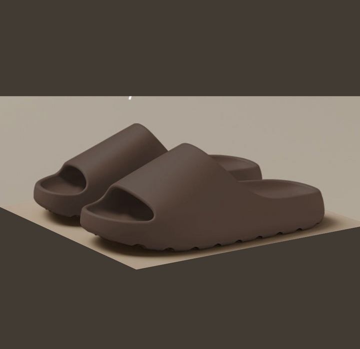 Lightweight unisex open-toe comfort slippers. Easy-wear waterproof slides for everyday use, house, or beach.
