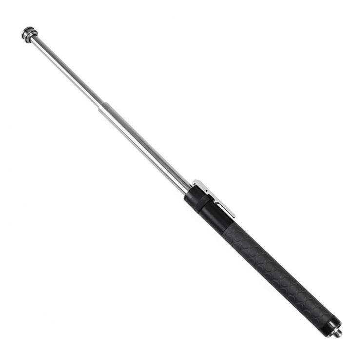 Essential outdoor walking stick, offering ergonomic comfort, collapsible portability & safety.