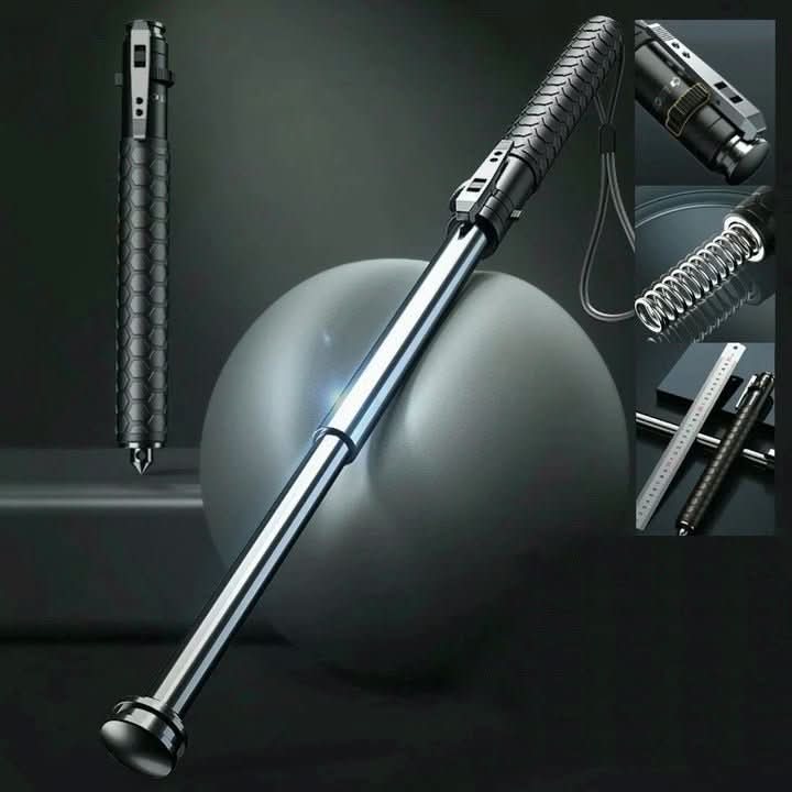 Anti-slip outdoor trekking pole, ensuring stable and secure footing on diverse terrains.