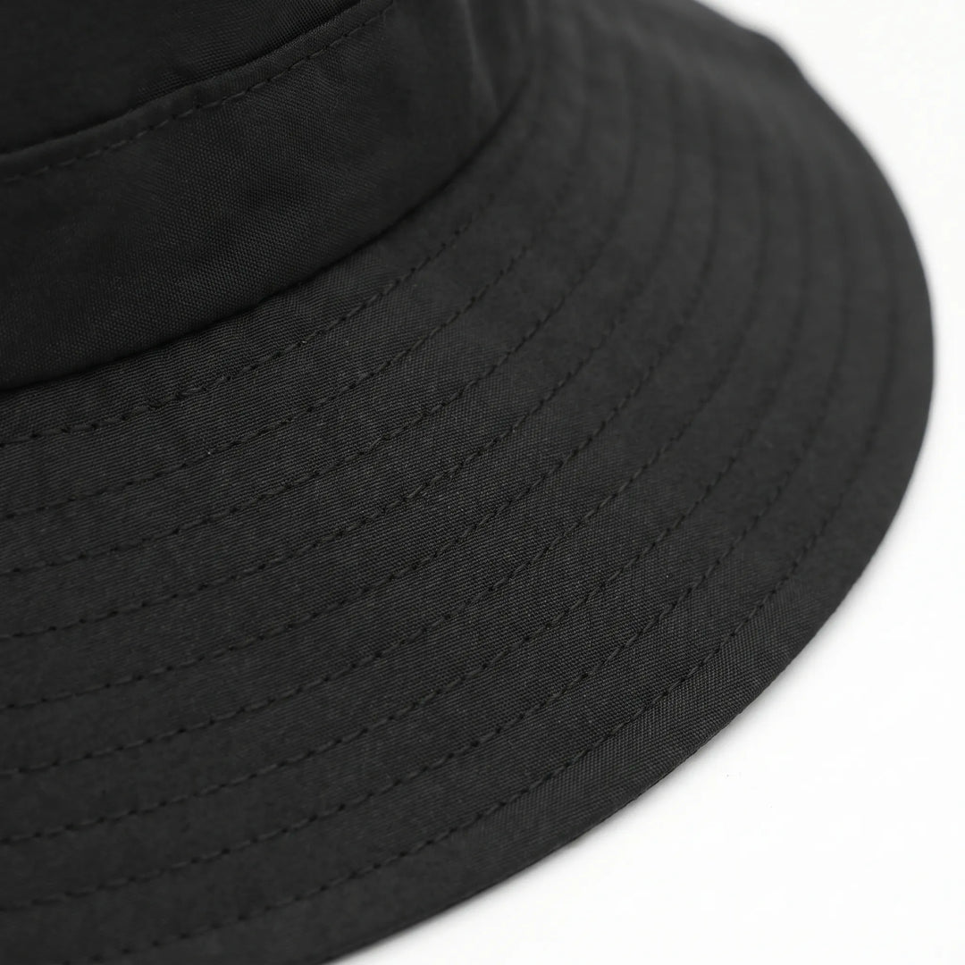 Unisex ventilated bucket hat offers UPF sun protection for outdoor activities like surfing, beach, hiking.