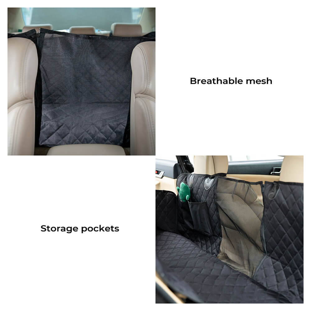 Universal fit Oxford Fabric Dog Car Seat Cover, waterproof for easy cleaning, auto pet supplies