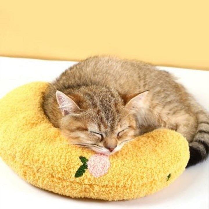 Unisex Pet Calming Cloud Pillow for anxiety relief, plush, soft dog bed
