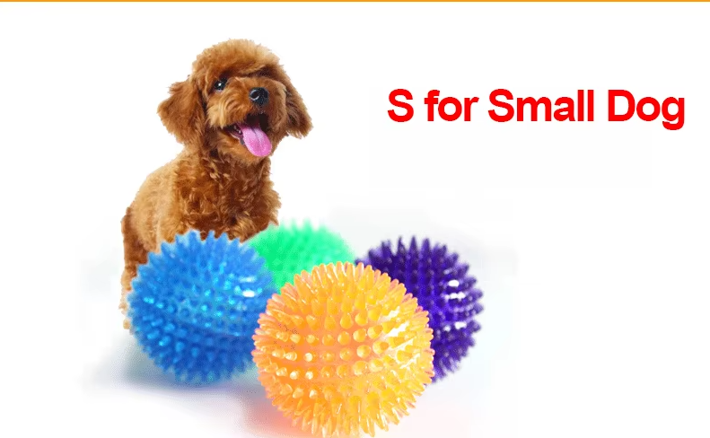 Pet chew ball toy with an internal squeaker, offering added fun and engagement for dogs.