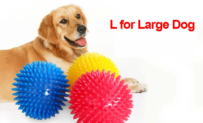 Assortment of green pet chew ball toys, showcasing their flexible and durable construction.