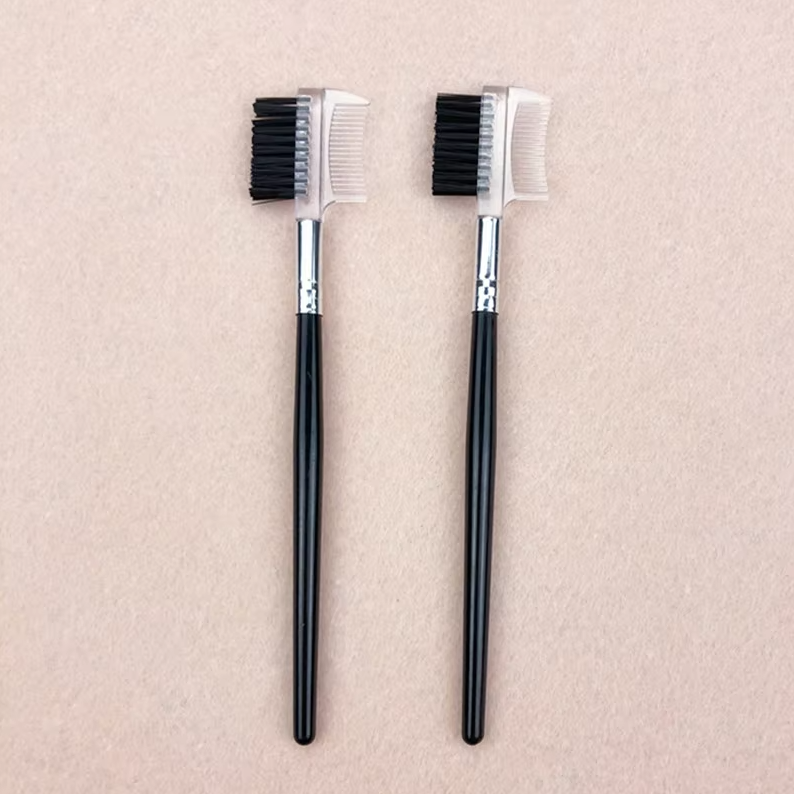 Pet eye comb, double-sided with fine and coarse teeth for tear stain removal and pet grooming