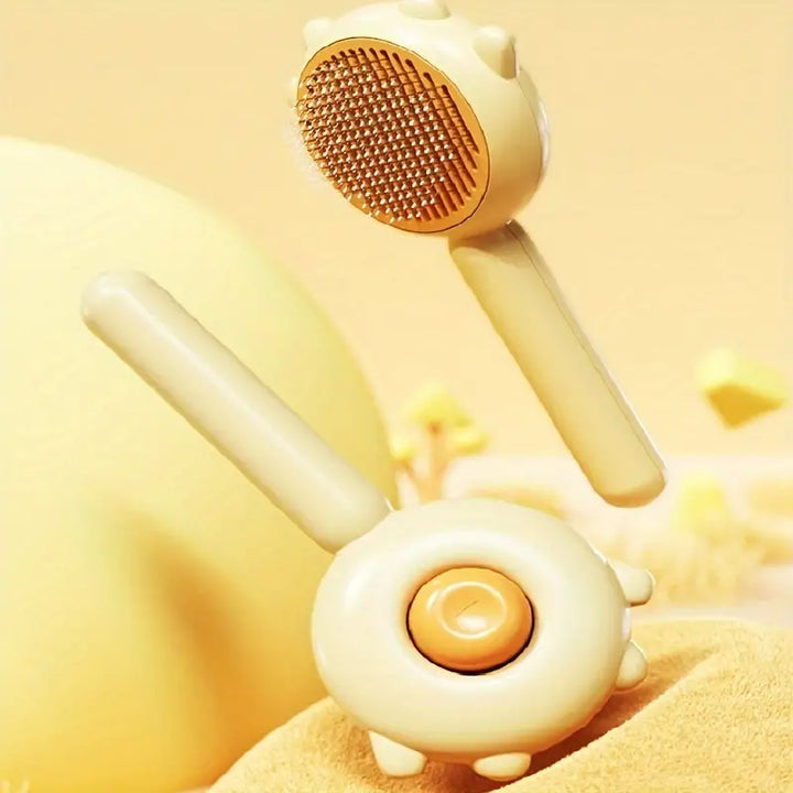 Daily grooming pet brush, ideal for cats to remove loose hair & reduce shedding.