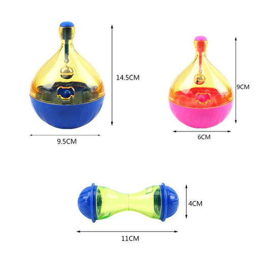 Interactive pet feeder and puzzle toy, suitable for all pets, sturdy construction