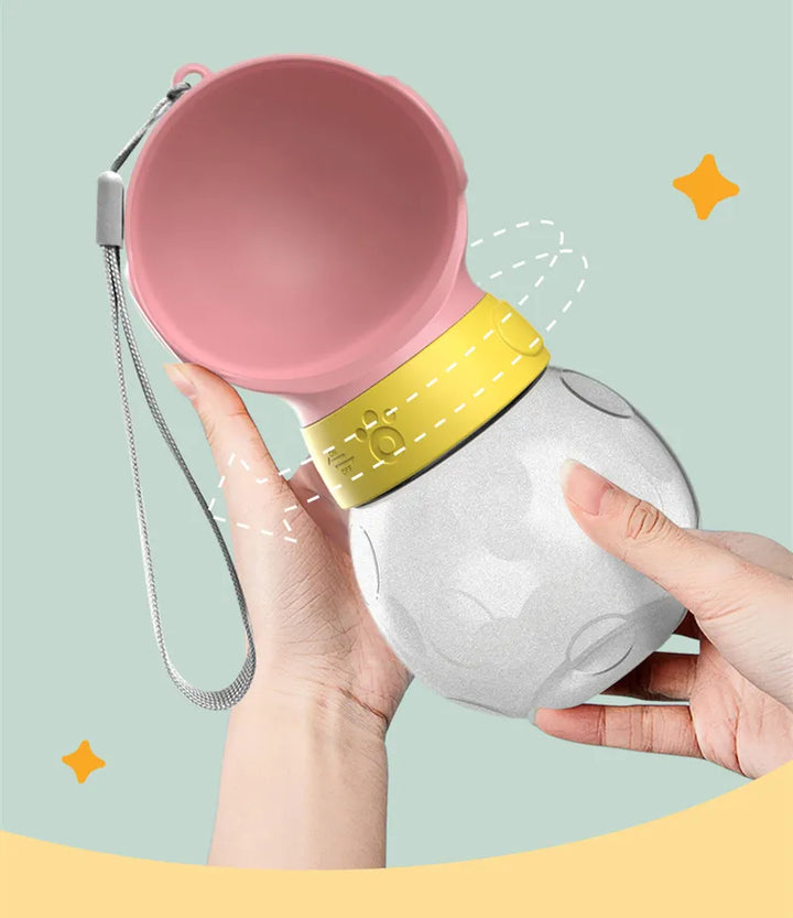 Pet treat dispenser toy, helps reduce boredom & encourage active play for pets