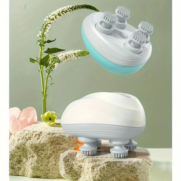 Unisex pet massager for cats and dogs, promoting relaxation and wellbeing during grooming.