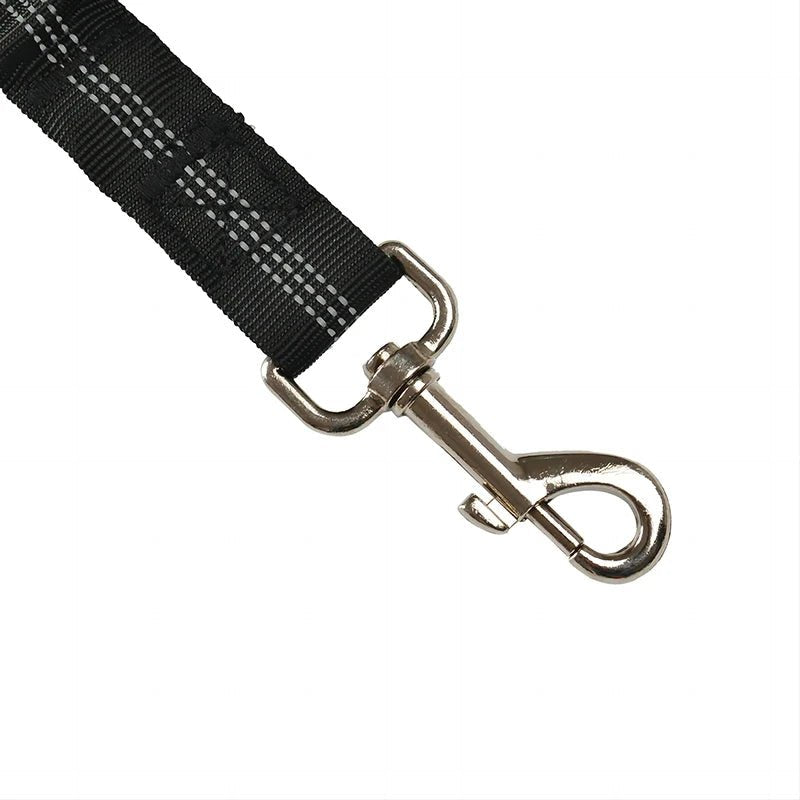 Pet accessory: black adjustable strap car seat belt for cats and small dogs