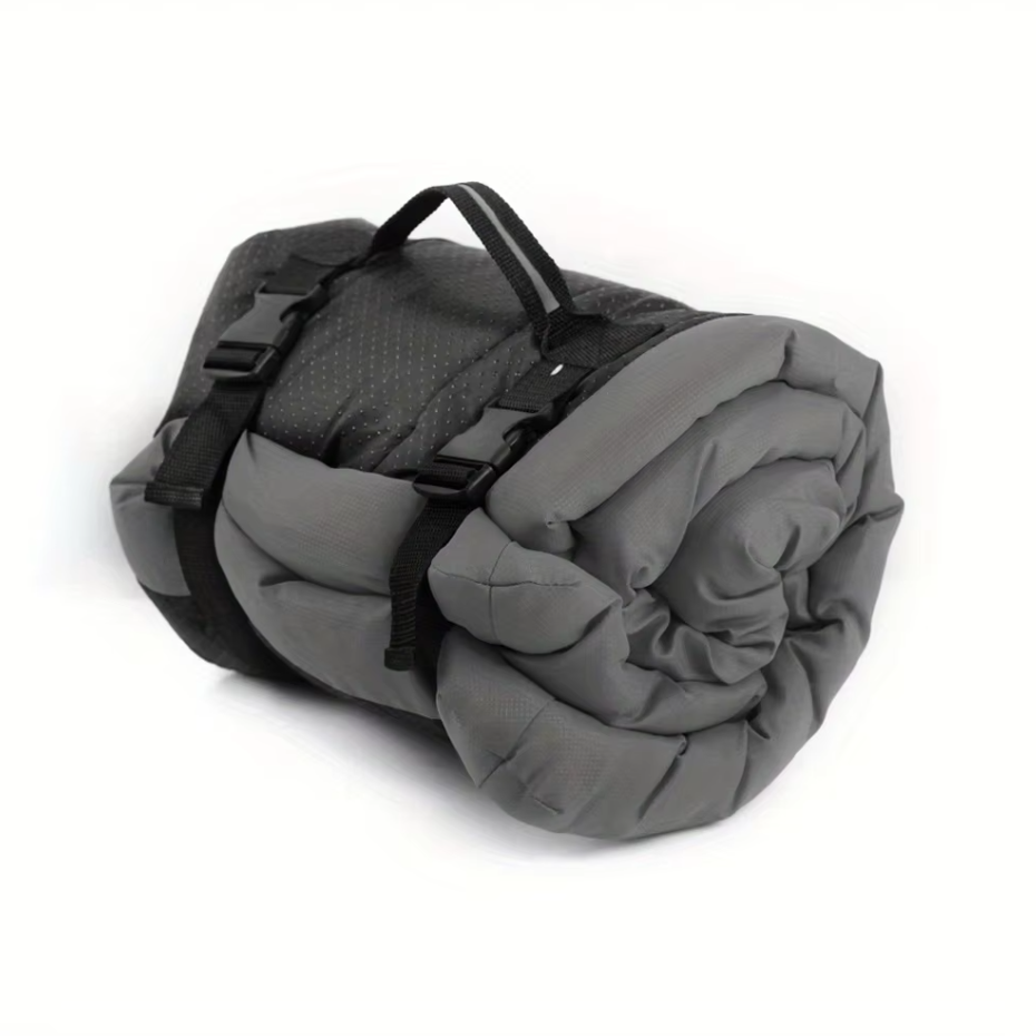 Washable dog car seat bed and portable pet mat, provides security and comfort during travel