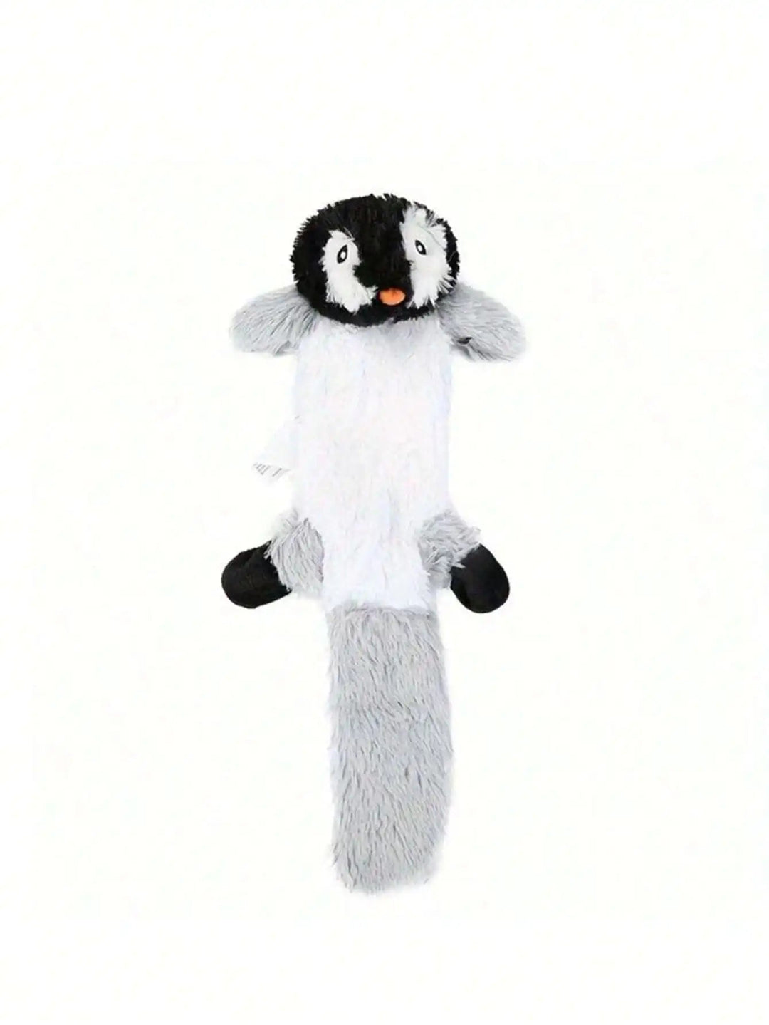 Unisex plush animal dog toy with squeaker, perfect for gentle chewers and interactive fun