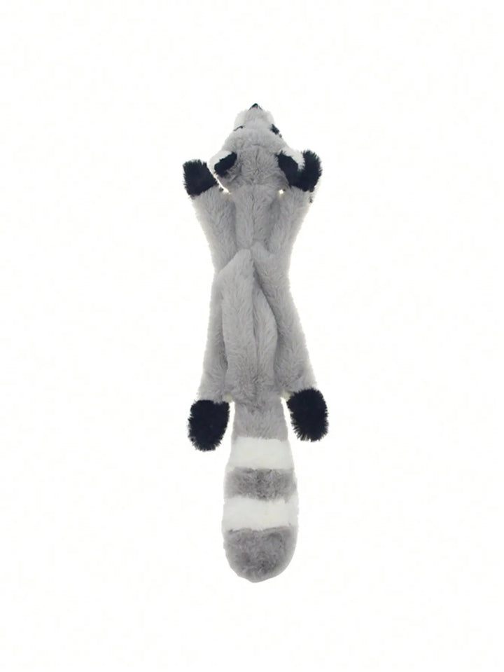 Plush dog toy in animal shape with squeaker, comforting and engaging for gentle chewers