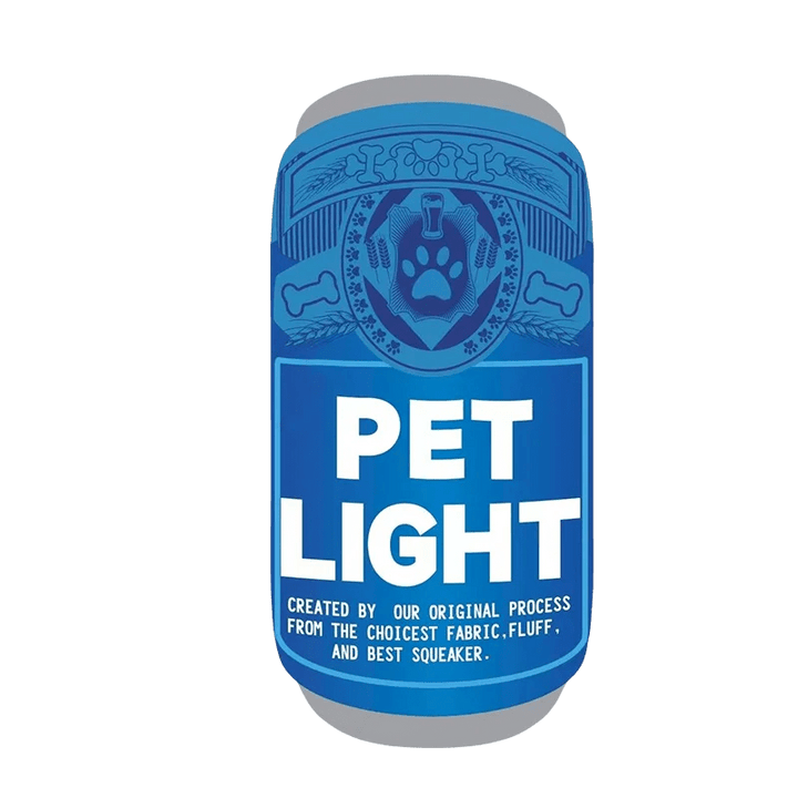 Durable unisex squeaky chew toy in a fun bottle shape, ideal for dogs of all sizes