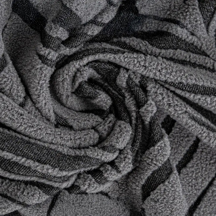 Durable polar fleece furniture protector, unisex jacquard design, ideal anti-scratch solution for couches