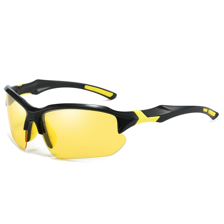 Glare-reducing unisex polarized sports sunglasses, essential for all your adventures.