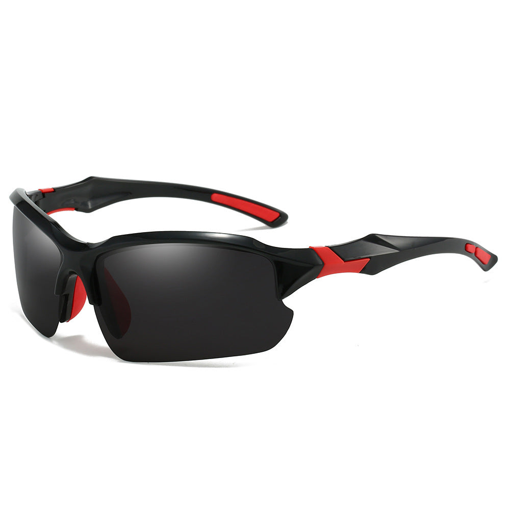 Crystal clear vision with unisex polarized sports sunglasses for outdoor activities.