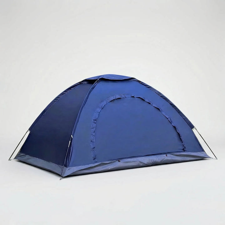 Unisex portable camping tent for 2 people, designed for lightweight outdoor adventures & easy travel.