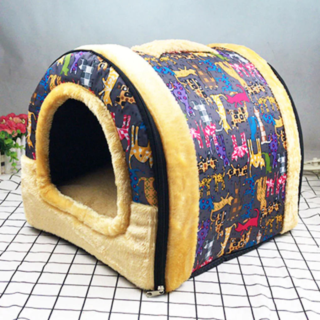Black portable dog kennel, New4 model, suitable for small to medium pets during travel or training.