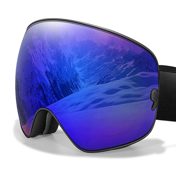 Hit the slopes confidently with anti-fog, UV400, night vision ski goggles. Unisex design for winter sports.
