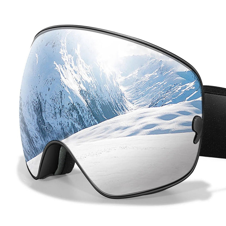 Stay safe on snow: Unisex anti-fog, UV400, night vision ski goggles provide vital eye protection for all sports.