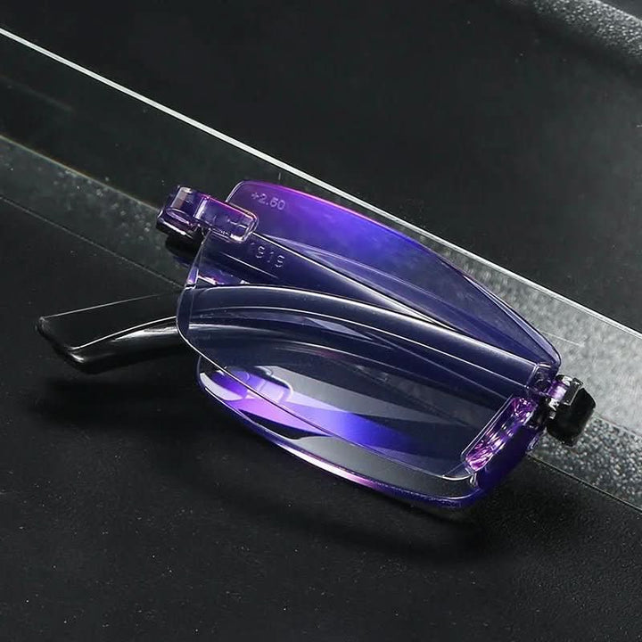 Clear vision progressive reading glasses for him & her, lightweight multifocal eyewear accessory.