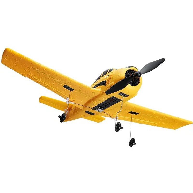 Unisex RC plane with dual batteries for extended flying time. Enjoy easy, stable flights with 6-axis gyro.