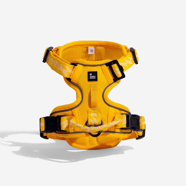 Customizable reflective adjustable dog harness, ensures a snug and secure fit for any dog.