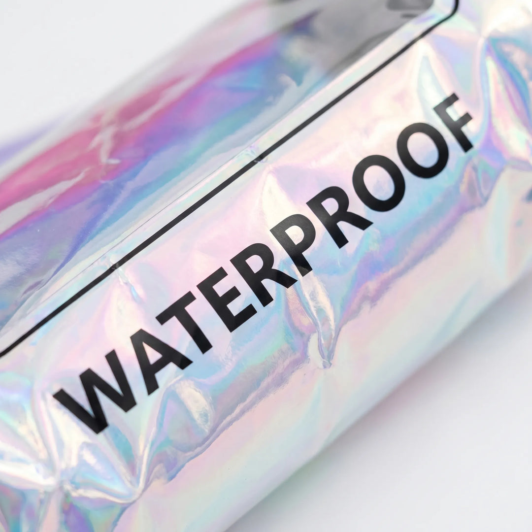 Waterproof dry bag for boating & beach trips. Unisex design with a convenient touchscreen window for phone access.