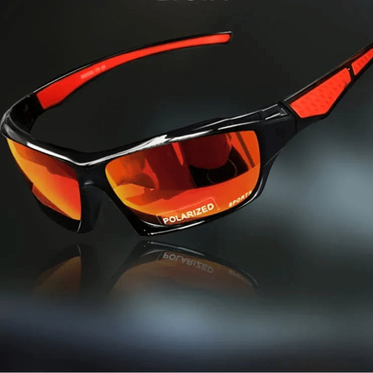Stylish round polarized sunglasses for men & women. UV400 eye protection & glare reduction. Essential summer eyewear.
