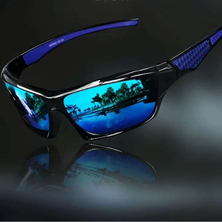 UV400 protective, polarized round sunglasses. Glare reduction & eye protection for all outdoor accessories. Unisex style.