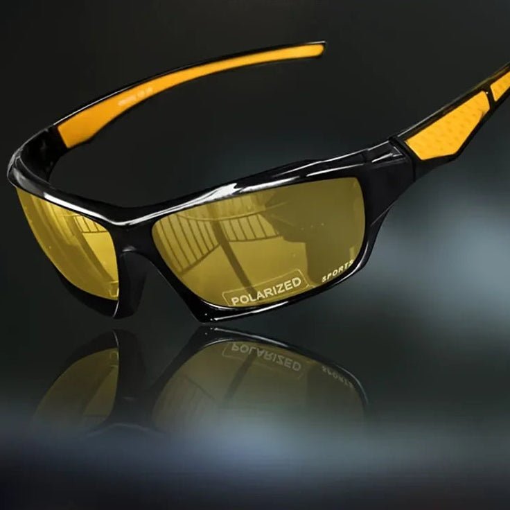 Lightweight unisex round polarized sunglasses. UV400 eye protection, glare reduction & comfortable for daily wear.