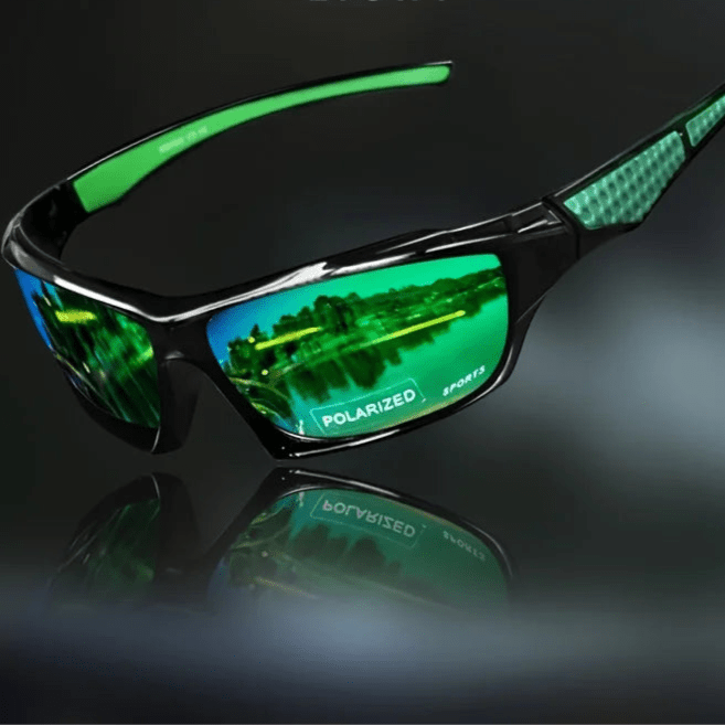 Summer fashion unisex round polarized sunglasses. UV400 protection & glare reduction. Stylish outdoor eyewear.