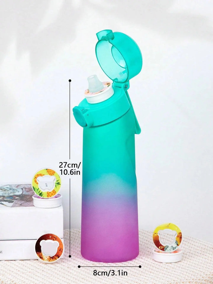 Refreshing 22 fl oz drink bottle, utilizes aroma technology for pure water taste.