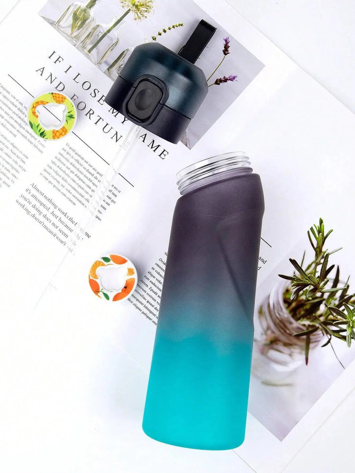 Stay hydrated with this 22 fl oz aroma pod water bottle, sugar-free & refreshing.