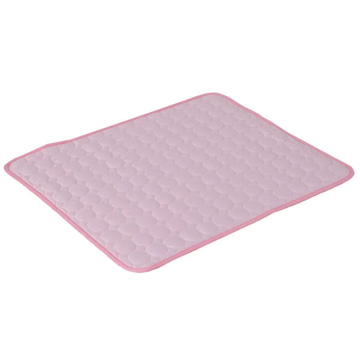 Unisex cooling pet mat for cats, featuring a comfortable design and easy-to-clean, scratch-resistant surface.