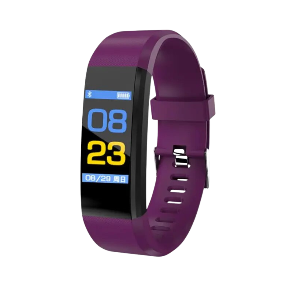 Unisex senior smartwatch for elderly care, featuring a large display for effortless health and fitness data viewing.