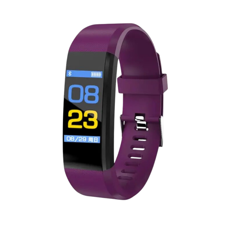 Unisex senior smartwatch for elderly care, featuring a large display for effortless health and fitness data viewing.