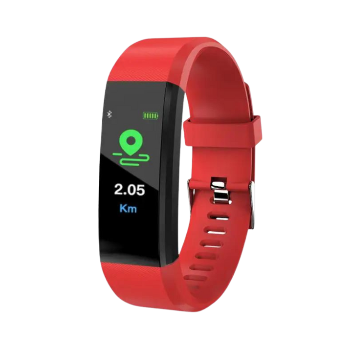 Senior digital watch, a unisex smartwatch designed for easy health and fitness monitoring for elderly users.
